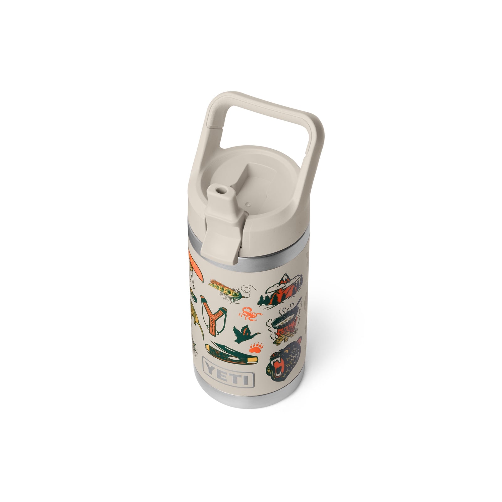 YETI® Flasche Rambler JR 12 Oz Straw Bottle - Cape Summer Camp