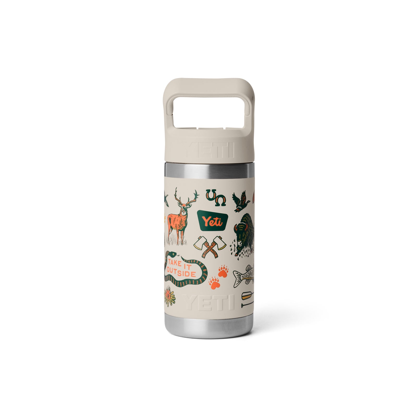 YETI® Flasche Rambler JR 12 Oz Straw Bottle - Cape Summer Camp