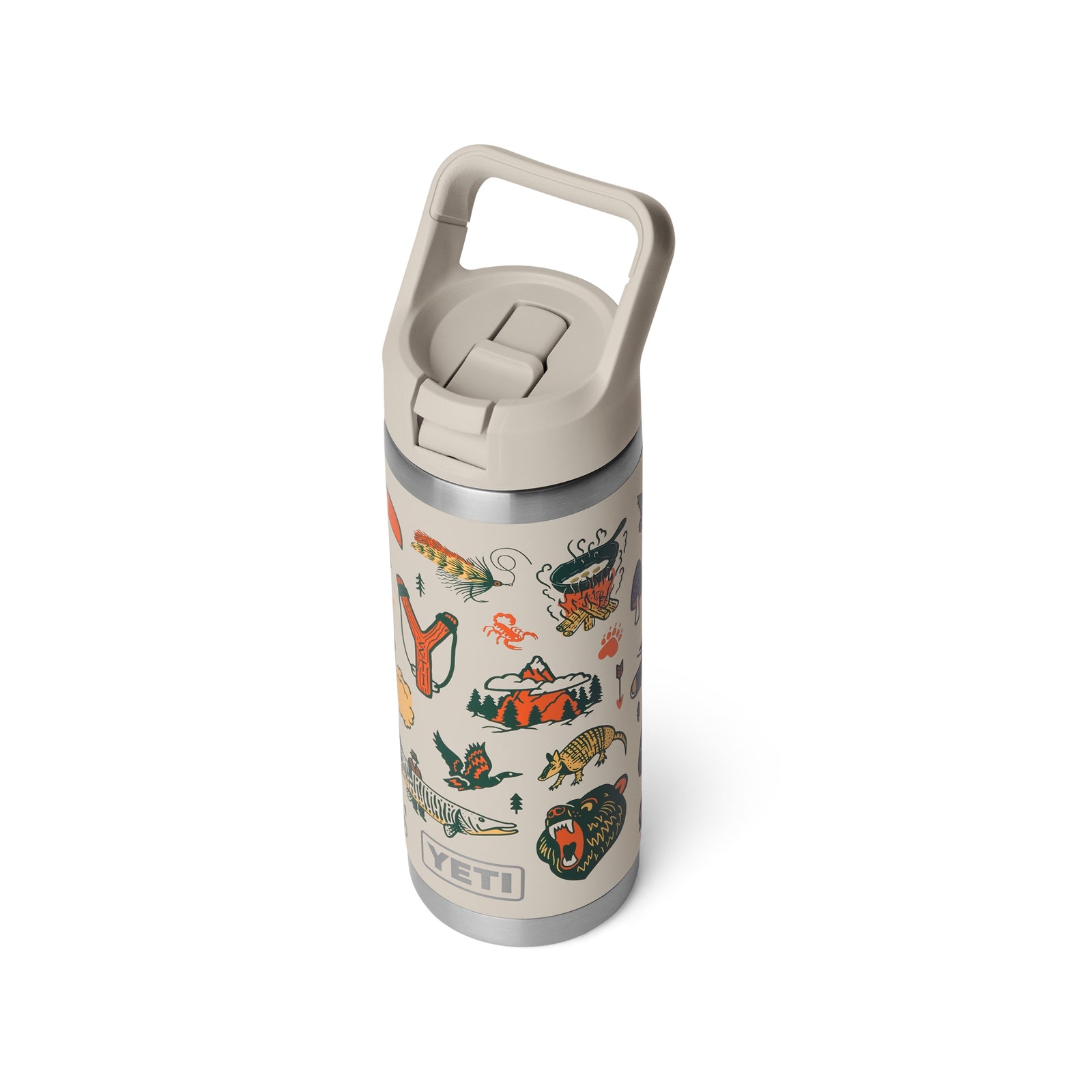 YETI® Flasche Rambler 18 Oz Straw Bottle - Cape Summer Camp