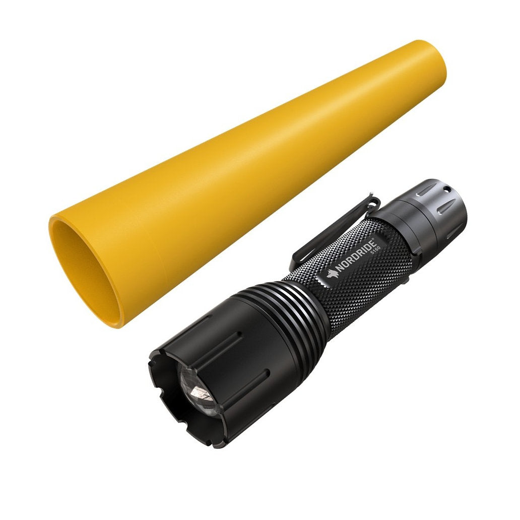 Nordride Taschenlampe Spot Signal A Set Gelb