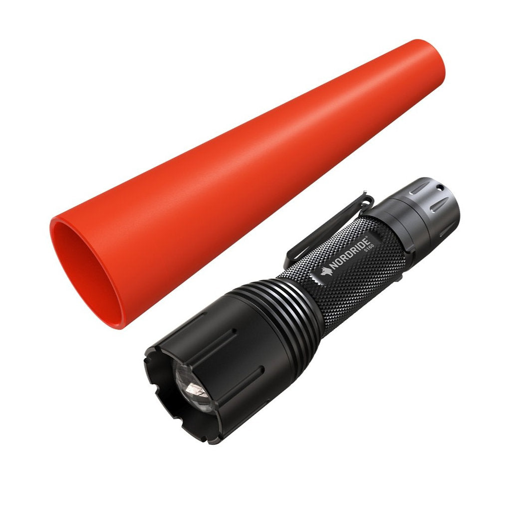 Nordride Taschenlampe Spot Signal A Set Rot