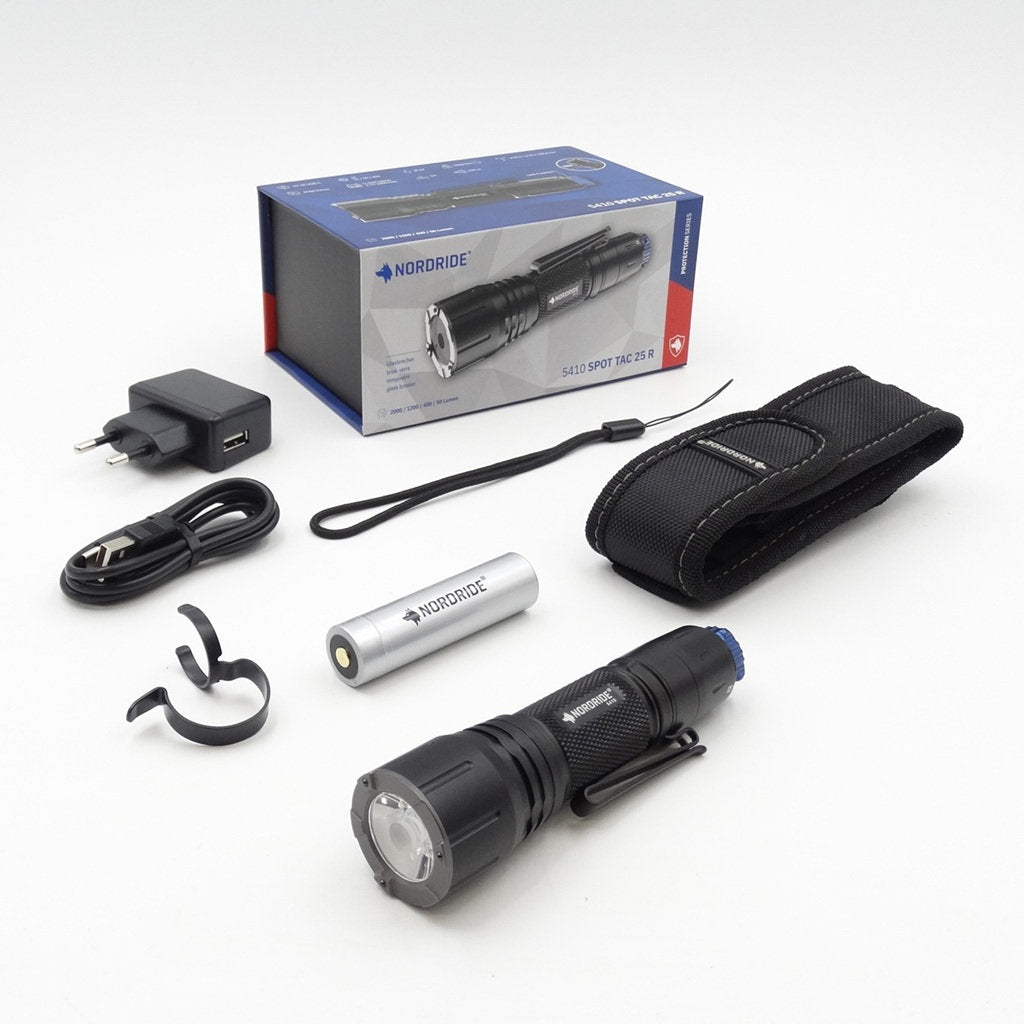 Nordride Taschenlampe Spot Tac 25 R