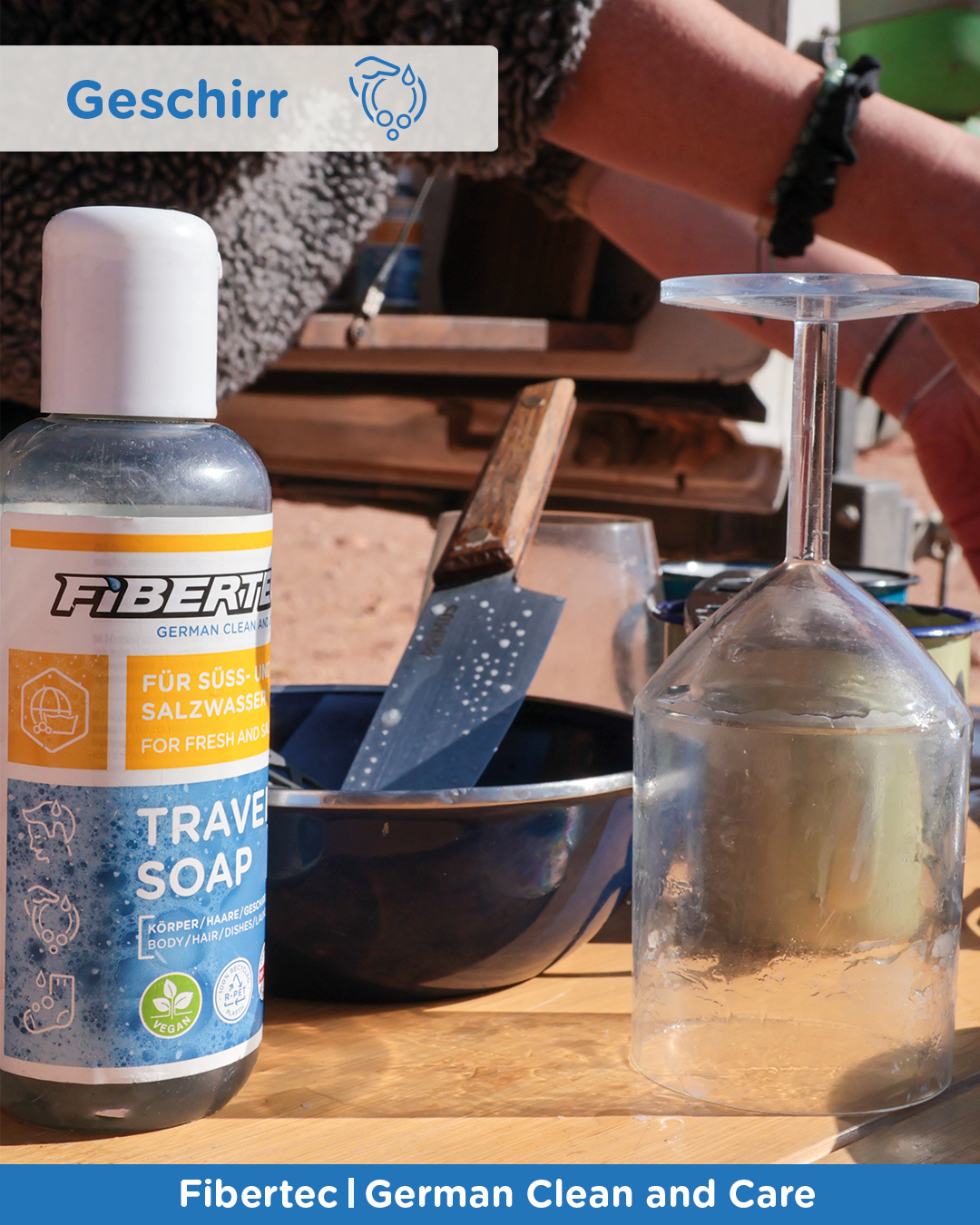Fibertec Travel Soap Eco 250ml