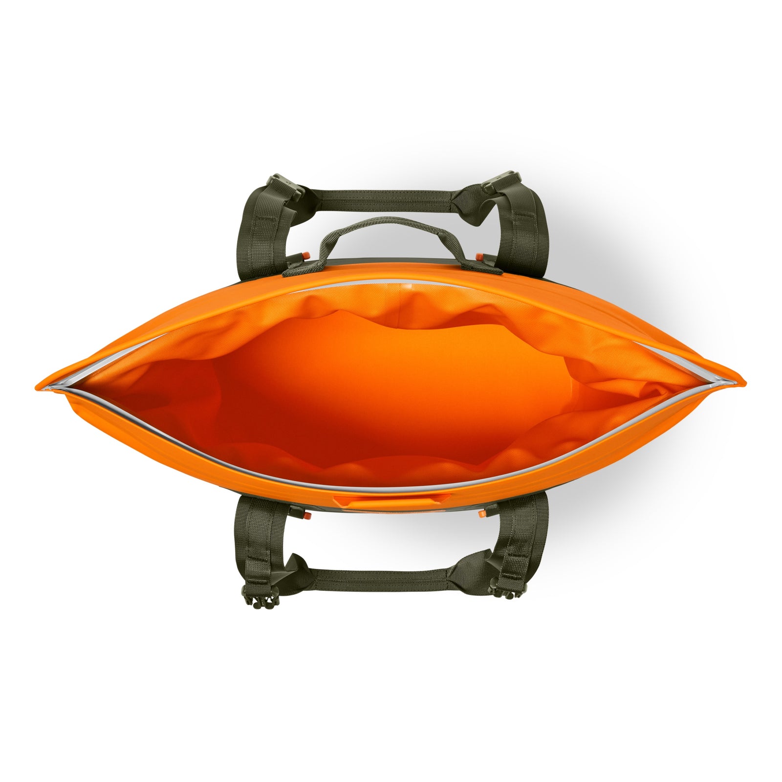 YETI® Hopper M30 Soft Cooler - Olive/King Crab Orange