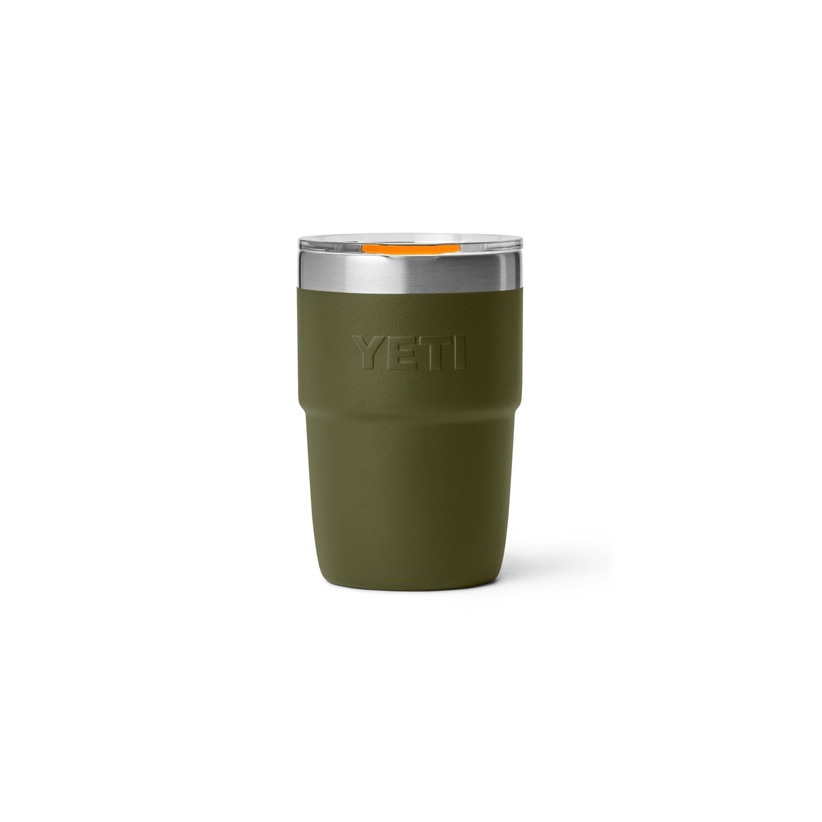 YETI® Stapelbarer Becher Rambler 8 Oz - Olive/King Crab Orange