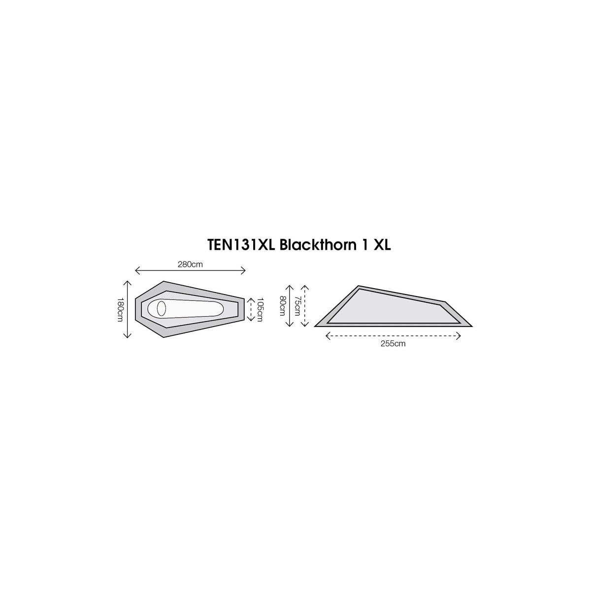 Highlander Zelt Blackthorn 1 Gen2 - HMTC