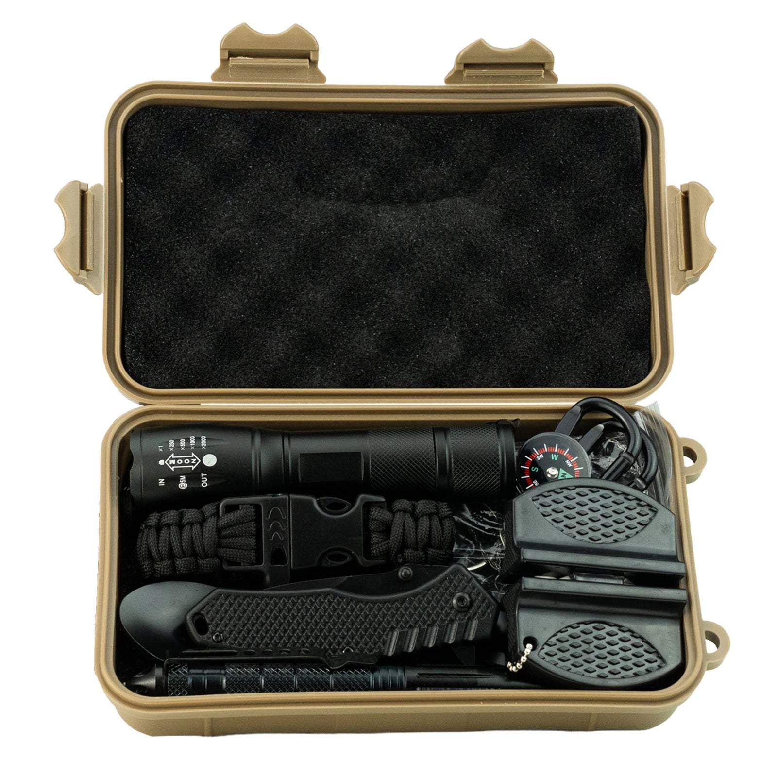 Highlander Survival Kit in wasserdichter Hartschalenbox