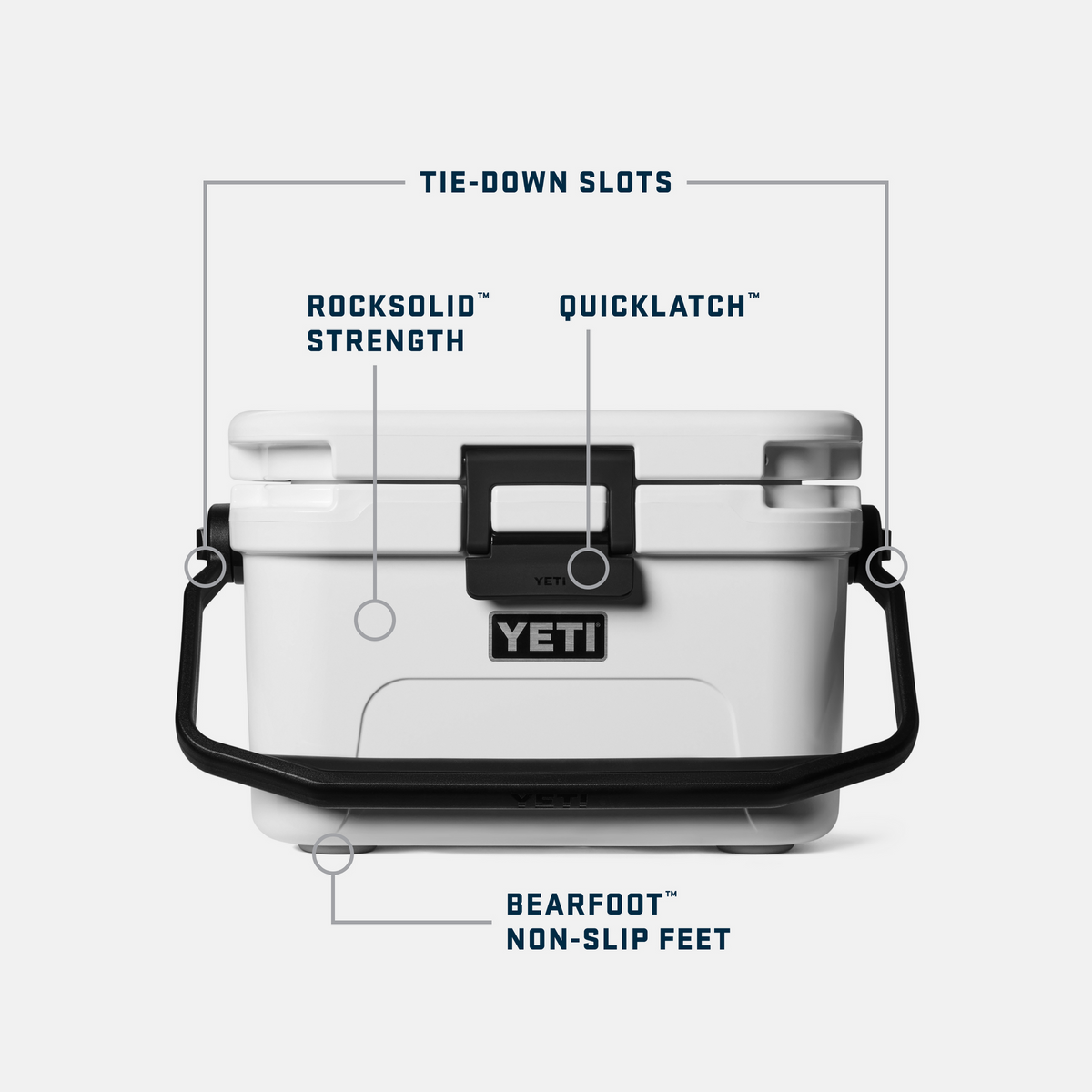 YETI® Kühlbox Roadie 8 - Charcoal