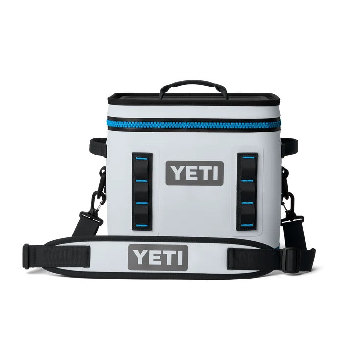 YETI® Kühltasche Hopper Flip® 12 - Fog Gray/Blue