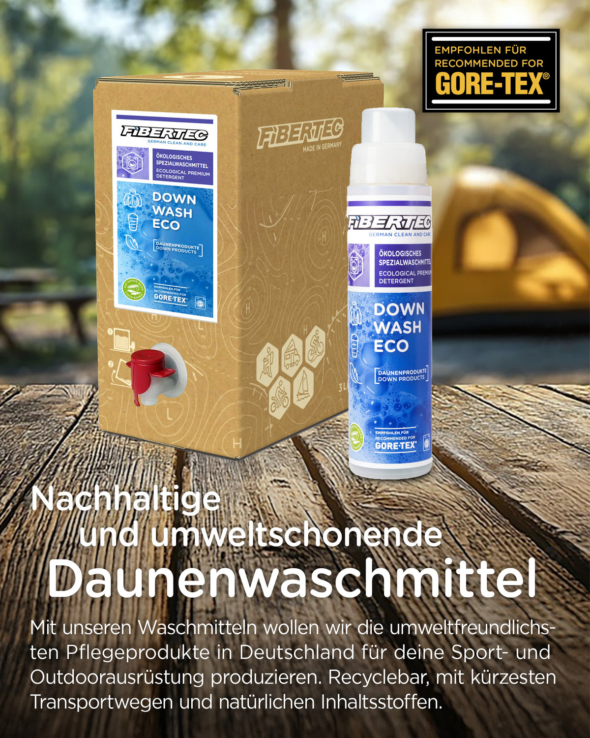 Fibertec Down Wash Eco 250ml