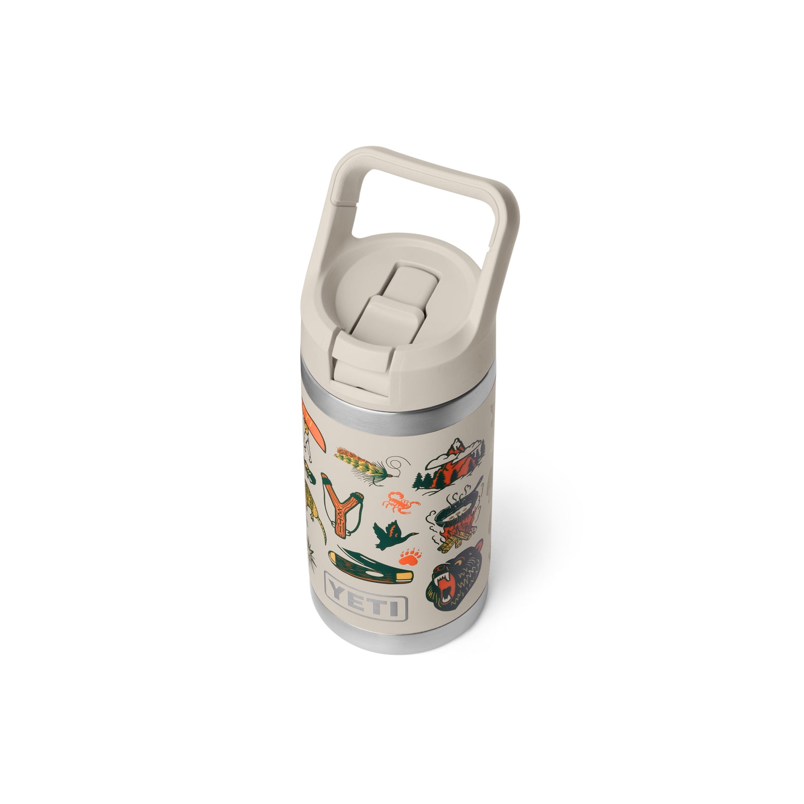 YETI® Flasche Rambler JR 12 Oz Straw Bottle - Cape Summer Camp