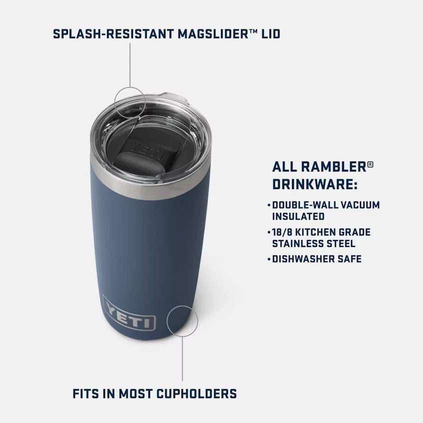 YETI® Becher Rambler 10 Oz - Stag Red
