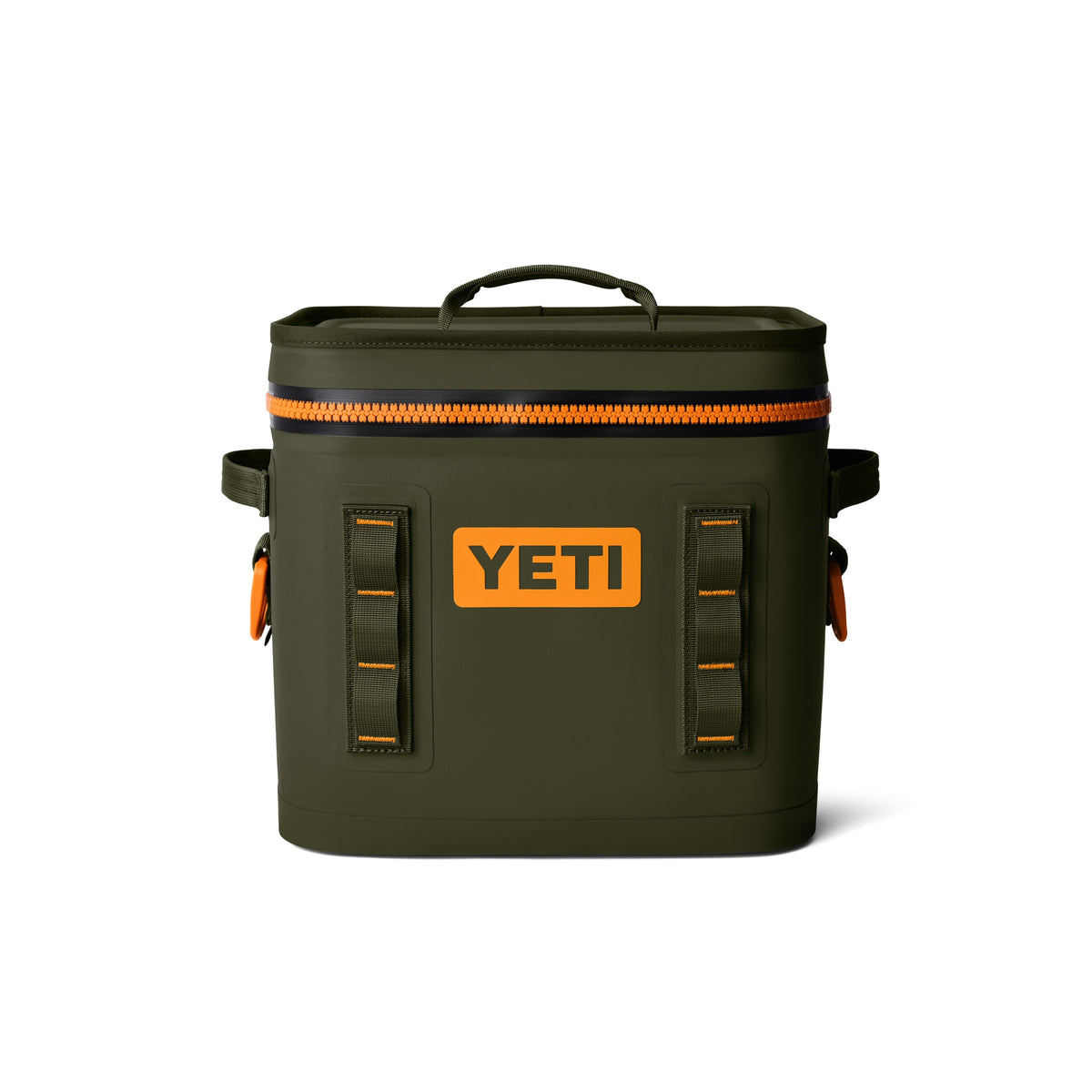 YETI® Kühltasche Hopper Flip® 12 - Olive/King Crab Orange