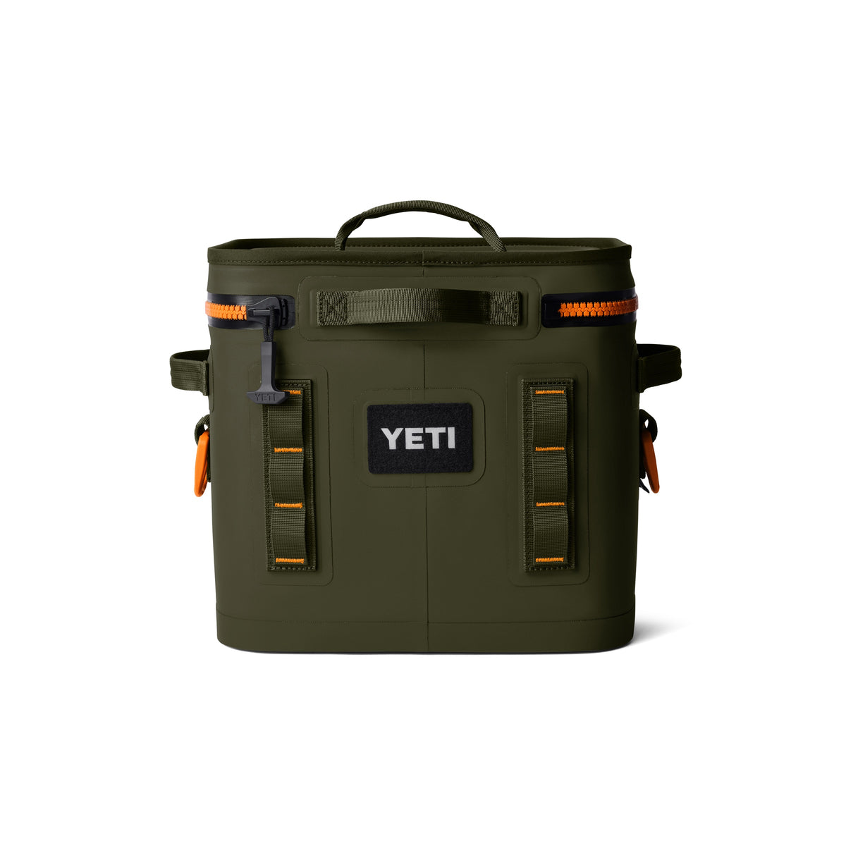YETI® Kühltasche Hopper Flip® 12 - Olive/King Crab Orange