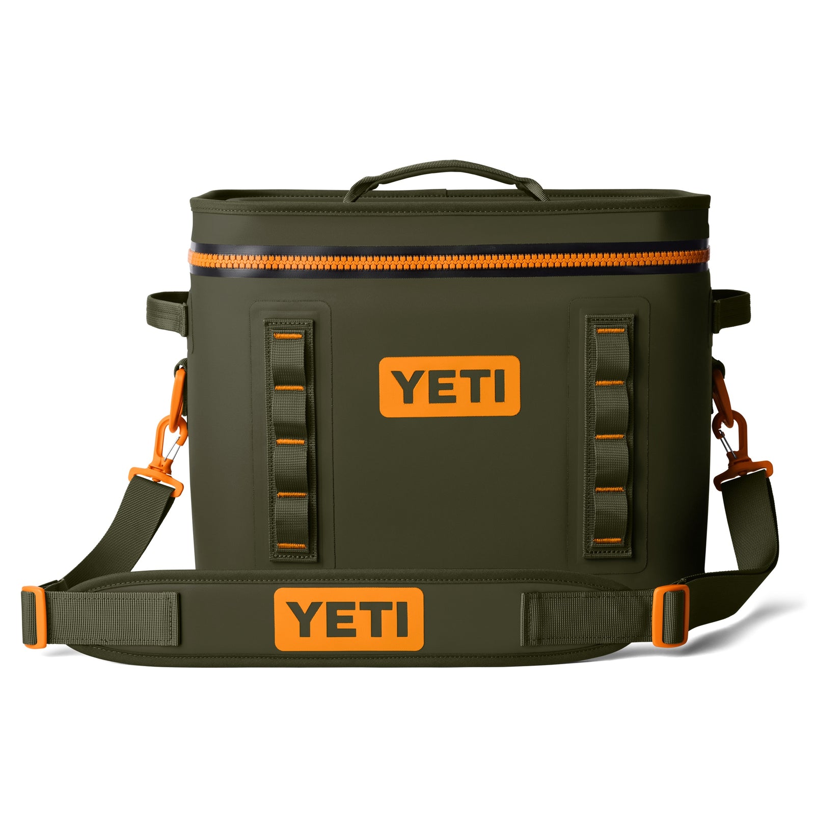 YETI® Kühltasche Hopper Flip® 18 - Olive/King Crab Orange