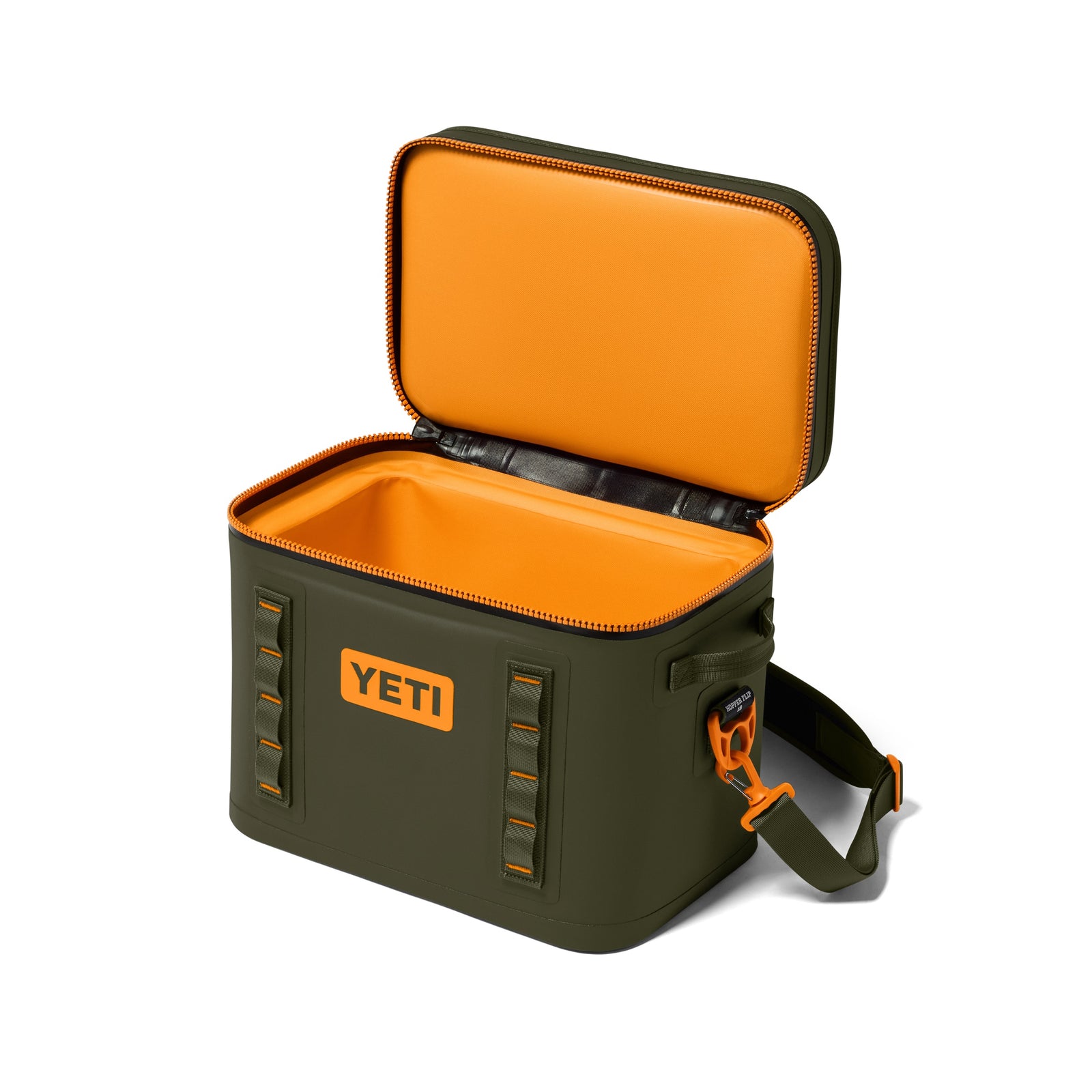 YETI® Kühltasche Hopper Flip® 18 - Olive/King Crab Orange
