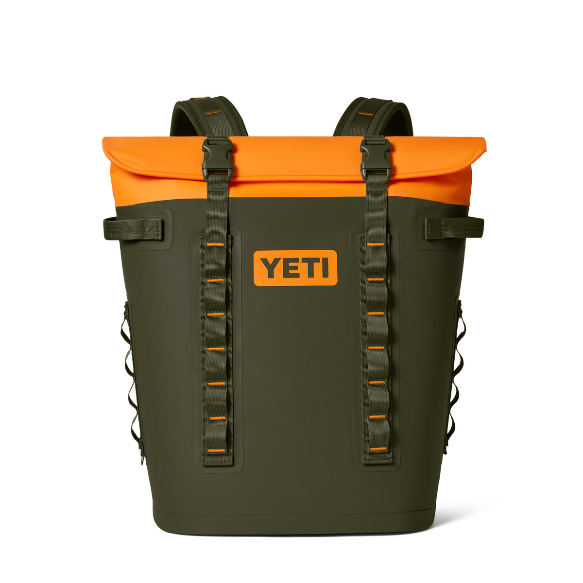 YETI® Hopper Backpack M20 - Olive/King Crab Orange