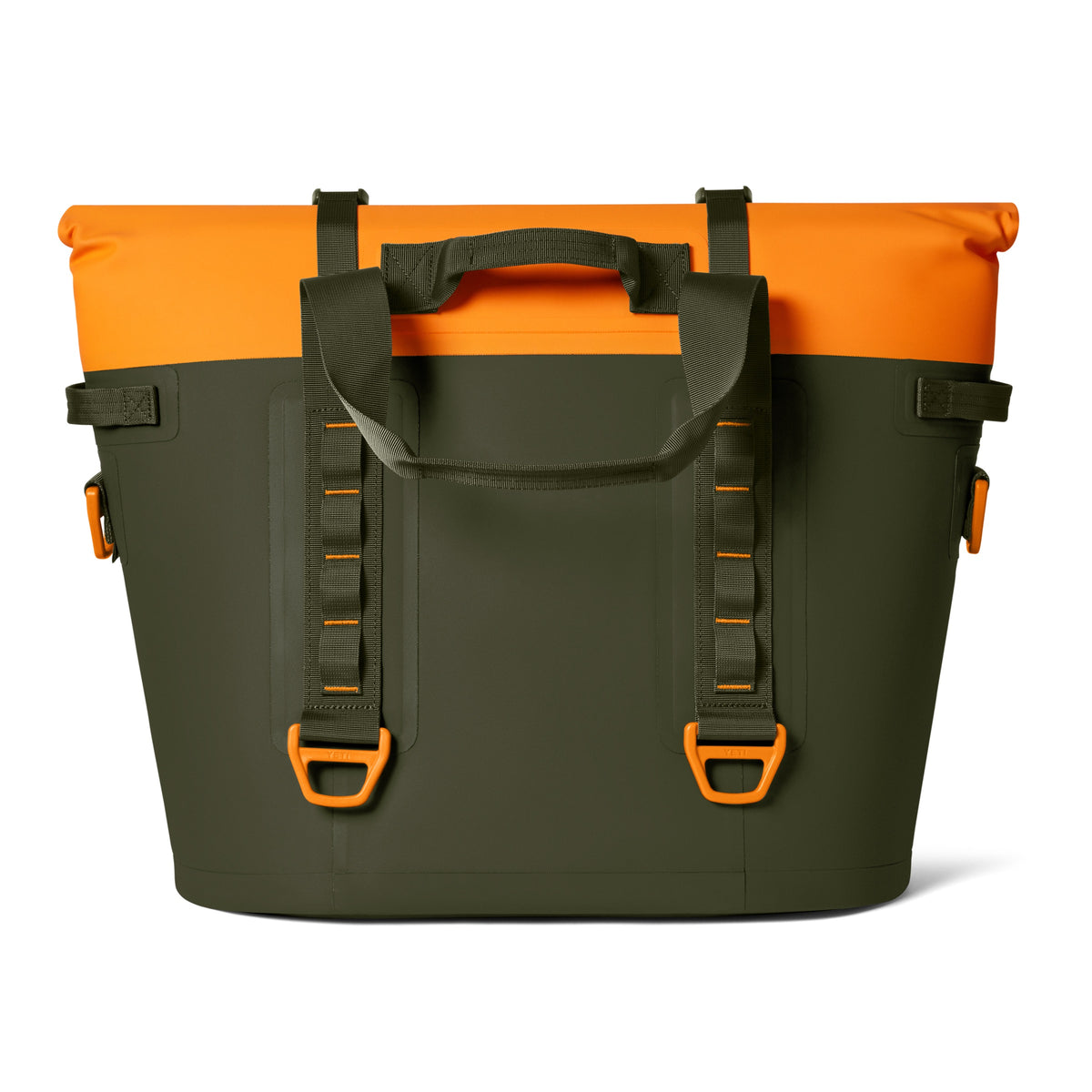 YETI® Hopper M30 Soft Cooler - Olive/King Crab Orange