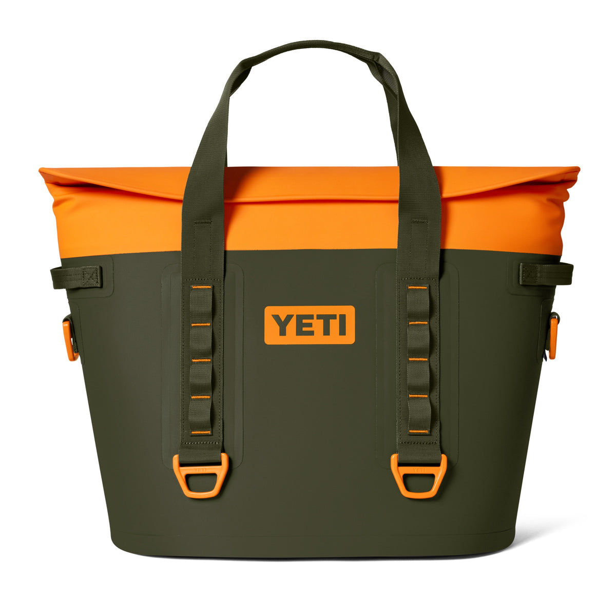YETI® Hopper M30 Soft Cooler - Olive/King Crab Orange