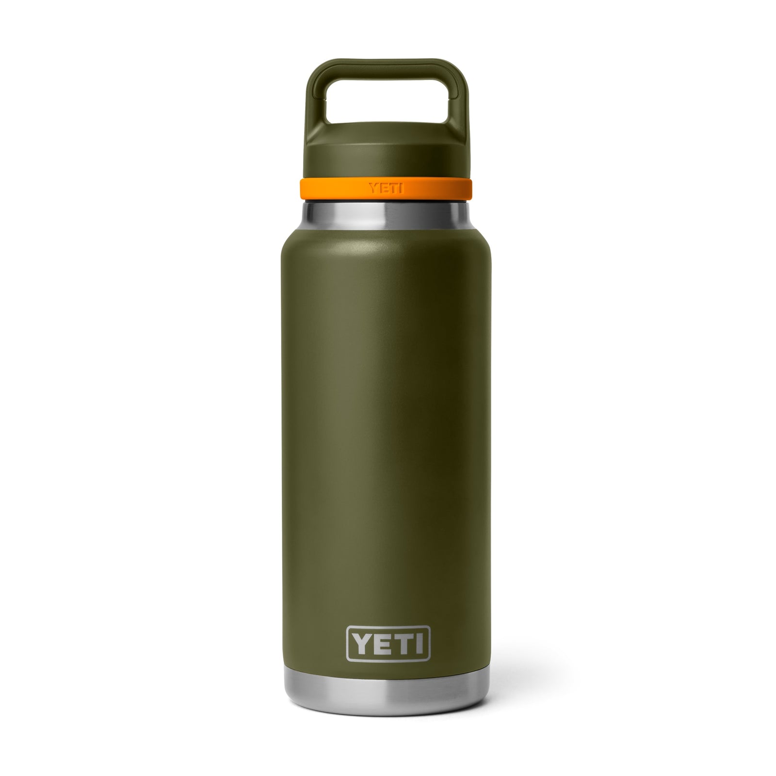 YETI® Flasche Rambler 36 Oz - Olive/King Crab Orange