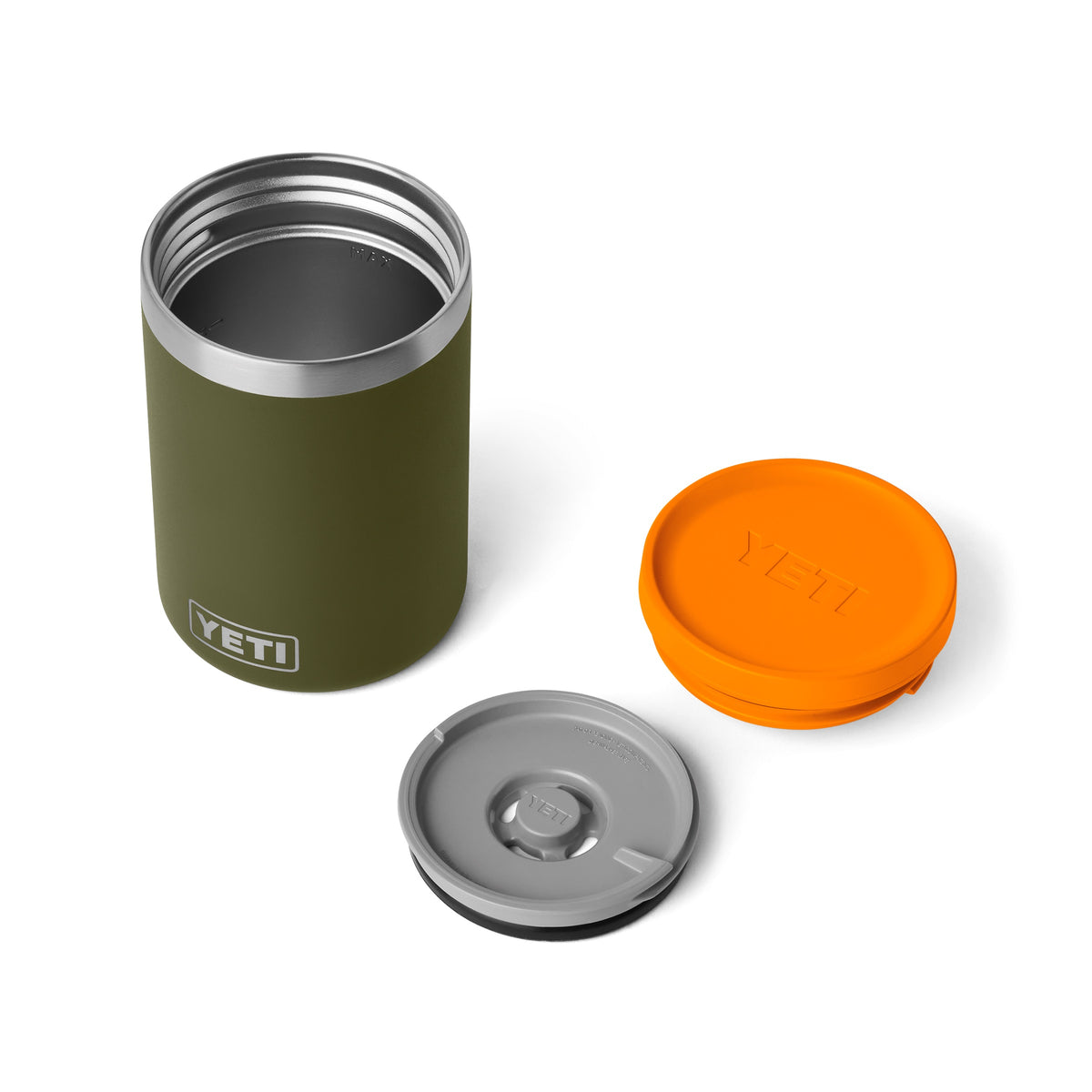 YETI® Isolierter Essensbehälter Rambler 16 oz - Olive/King Crab Orange