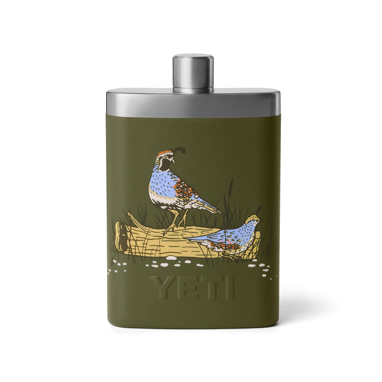YETI® Rambler Flask - Upland Bird Olive