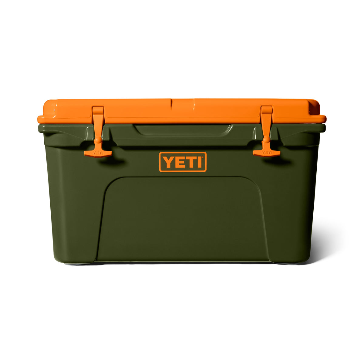 YETI® Kühlbox Tundra 45 - Olive/King Crab Orange