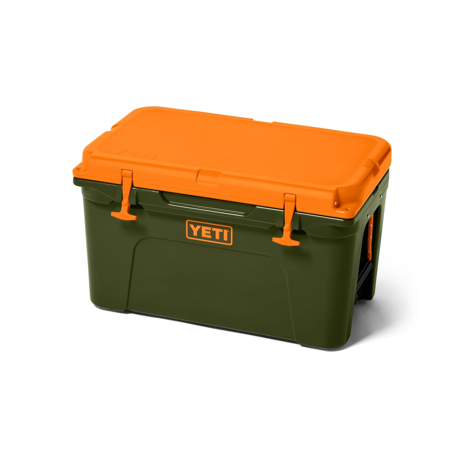 YETI® Kühlbox Tundra 45 - Olive/King Crab Orange