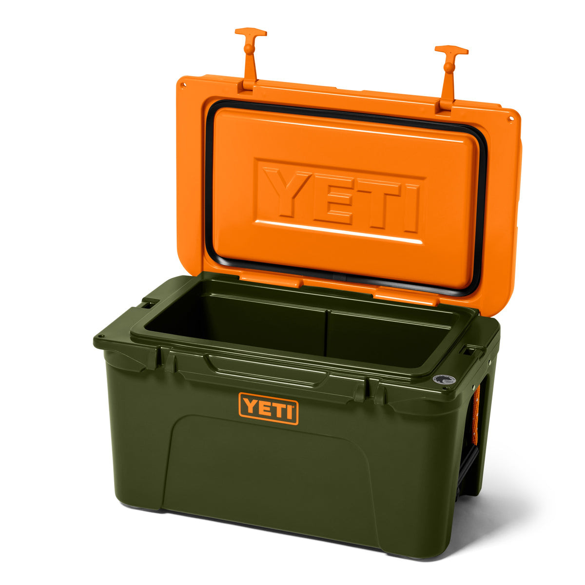 YETI® Kühlbox Tundra 45 - Olive/King Crab Orange