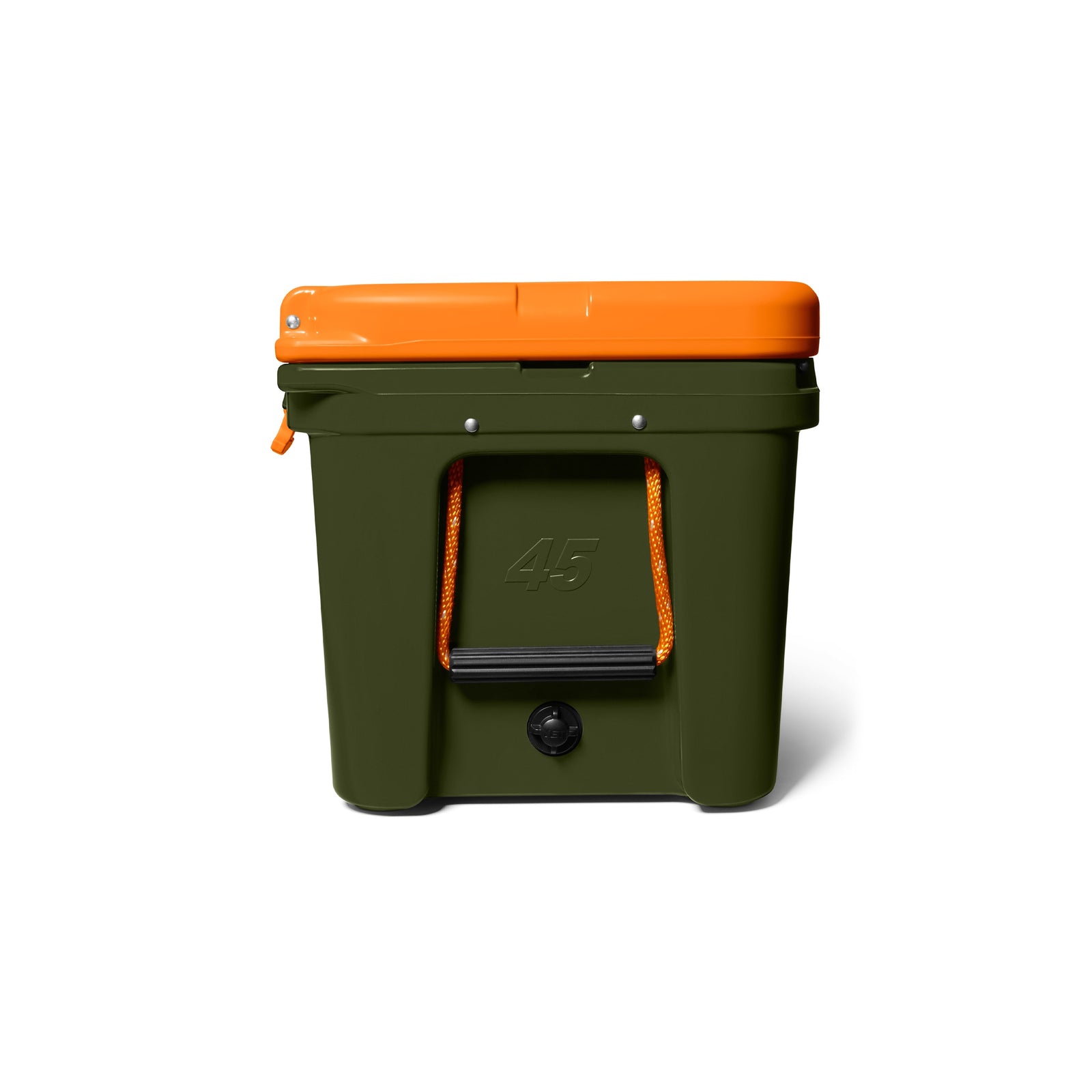 YETI® Kühlbox Tundra 45 - Olive/King Crab Orange