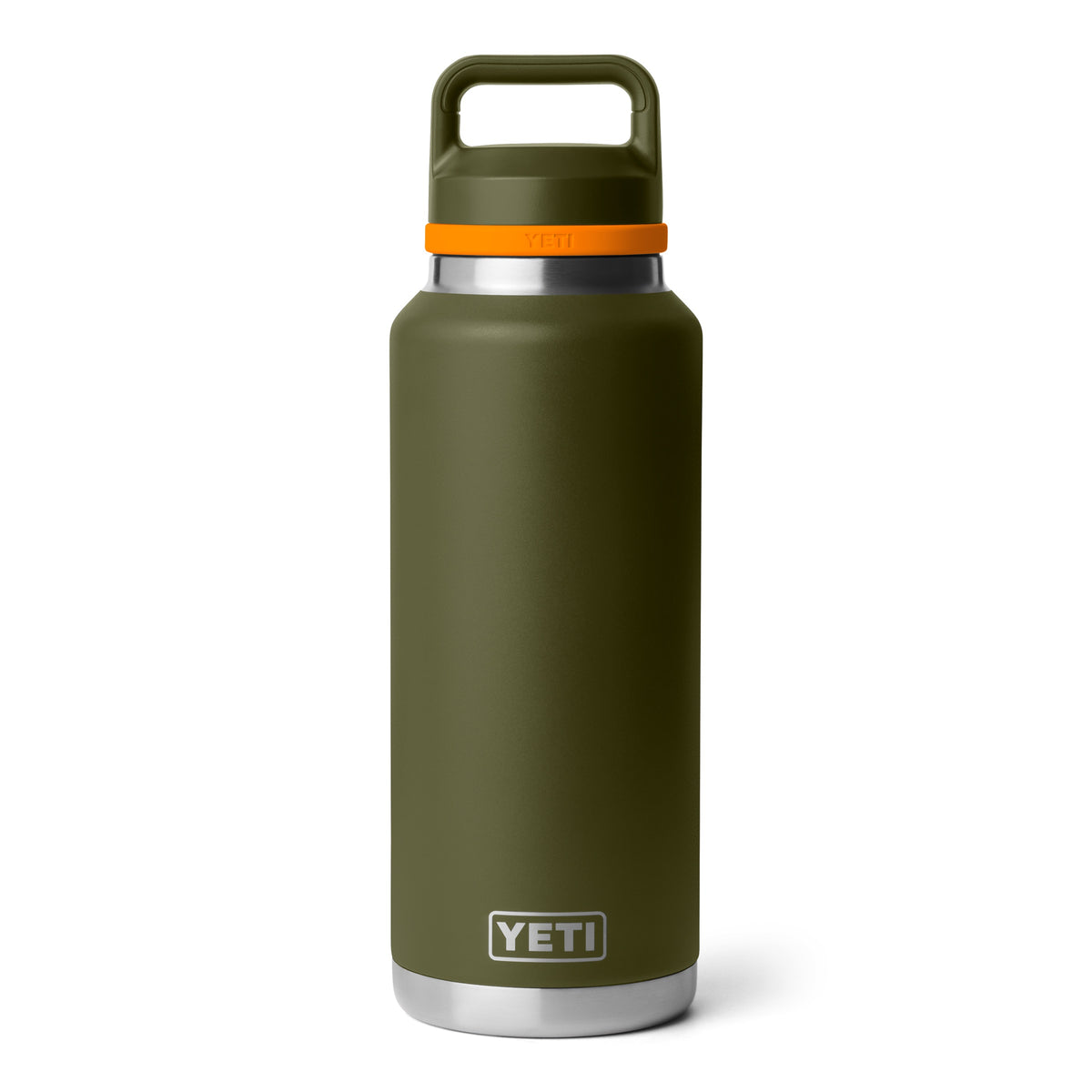 YETI® Flasche Rambler 46 OZ - Olive/King Crab Orange